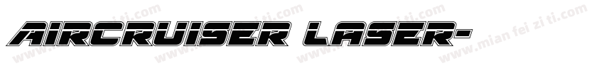 Aircruiser Laser字体转换